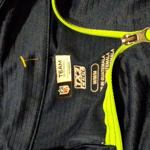 NFL Seattles Seahawk Women's Long Sleeve Athletic Pull Over - Picture 2 of 6